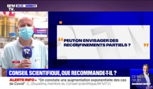 Le Conseil scientifique n'a pas évoqué de mesures "plus contraignantes" pour les régions Paca et Île-de-France