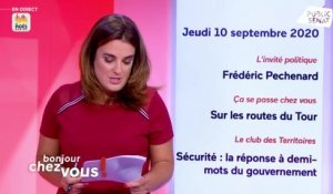 Invité : Frédéric Péchenard - Bonjour chez vous ! (10/09/2020)