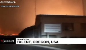 Des feux font rage aussi dans l'Oregon et l'Etat de Washington