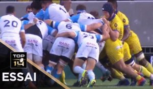 TOP 14 - Essai de Mathew LUAMANU (AB) - Bayonne - Clermont - J2 - Saison 2020/2021