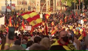Espagne : manifestation contre le gouvernement, accusé de mal gérer la crise du coronavirus