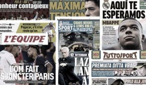 Les accusations de racisme de Neymar font le tour du monde , la presse madrilène tente de séduire Kylian Mbappé