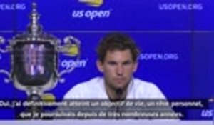 US Open - Thiem a atteint un "rêve personnel" en remportant le tournoi