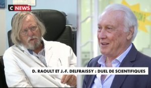 Didier Raoult et Jean-François Delfraissy, un duel de scientifiques devant le Sénat