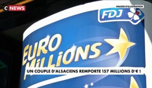 EuroMillions : un couple d'Alsaciens remporte 157 millions d'euros