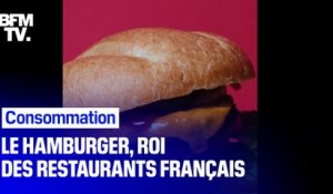 On en mange en moyenne 25 par personne et par an: le hamburger est devenu le roi des restaurants français