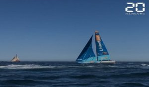 Vendée Globe : On a navigué sur LinkedOut, le voilier volant de Thomas Ruyant