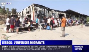 Comment survivent les migrants après l'incendie du camp de Moria à Lesbos ?