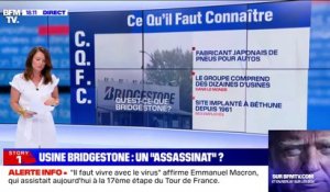 Que produit l'usine Bridgestone à Béthune?