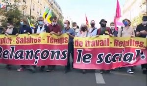 France : des milliers de manifestants dénoncent les suppressions d'emplois liées au Covid-19