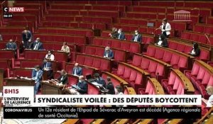 Hijab : Incident à l'Assemblée Nationale de en raison de la présence de  Maryam Pougetoux, représentante voilée du syndicat Unef