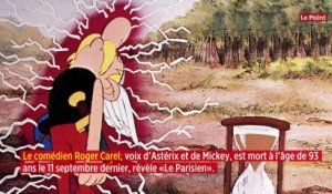 Roger Carel, voix d'Astérix et Mickey, est mort