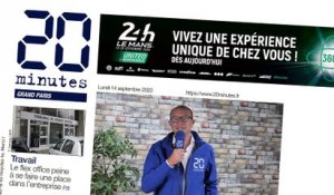 20 Minutes partenaire média des 24h du Mans 2020