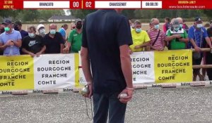 National à pétanque de Bourbon-Lancy 2020 : 32ème BRANCATO vs CHAUSSENOT