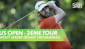 Golf - US Open / 3ème tour : Wolff leader, DeChambeau en embuscade