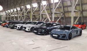 Le stand Audi au Salon de l’auto Caradisiac 2020
