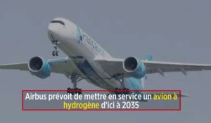 Airbus prévoit de mettre en service un avion à hydrogène d'ici à 2035