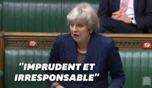 Pour Theresa May, "l'intégrité du Royaume-Uni" est menacée par le gouvernement Johnson