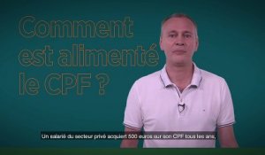 CQFdt - Le Compte Personnel de Formation (CPF)
