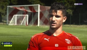 Ferhat : "Je veux marquer 7 ou 8 buts avec Nimes cette saison"