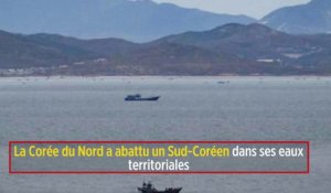 La Corée du Nord a abattu un Sud-Coréen dans ses eaux territoriales