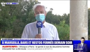 Fermeture des bars et restaurants à Marseille: Alain Griset confirme que la situation sanitaire sera réévaluée d'ici une semaine