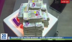RTG /  Nouveau code pénal au Gabon - 10 ans d’emprisonnement pour le transport de fausse monnaie
