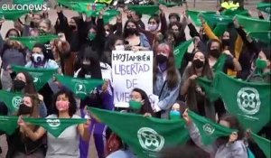 En Amérique latine, les femmes réclament leur droit à l'avortement