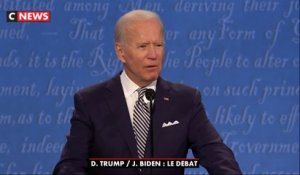 Les temps forts de Joe Biden pendant le débat