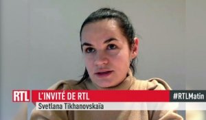 Svetlana Tikhanovskaïa invitée de RTL le 1er octobre 2020