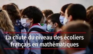La chute du niveau des écoliers français en mathématiques