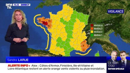 Tempete Alex Le Morbihan Place En Vigilance Rouge Par Meteo France