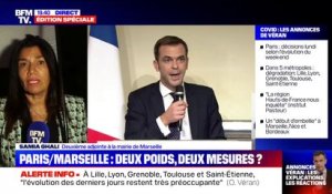 Samia Ghali: "Oui, on a asphyxié la ville" de Marseille "économiquement"