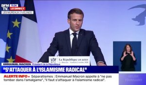 Emmanuel Macron: "L'Islam est une religion qui vit une crise aujourd’hui, partout dans le monde"