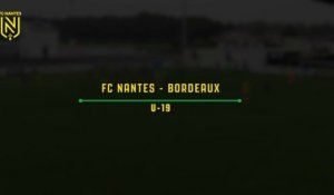 U19. Le but d'Affamah face à Bordeaux (1-0)