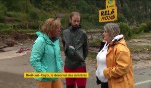 Alpes-Maritimes : le désarroi des sinistrés à Breil-sur-Roya