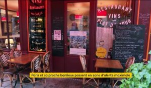 Coronavirus : Paris et sa proche banlieue en zone d'alerte maximale