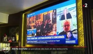 Alerte maximale : le paradoxe de la fermeture des bars et de l'ouverture des restaurants parisiens