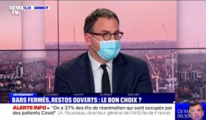 Île-de-France: "50% des lits en réanimation" pourraient être occupés par des patients Covid "d'ici 10 à 15 jours", selon l'ARS