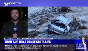 Alpes-Maritimes:  le maire LR de Breil-Sur-Roya "se demande comment on va pouvoir reconstruire tout ça"