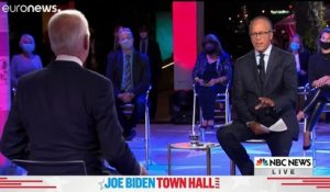 Joe Biden : "J'aurais espéré que le président transmette les bonnes leçons aux Américains"