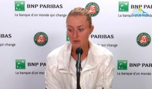 Roland-Garros 2020 - Kristina Mladenovic a le sourire et décrypte le tableau Dames : "Nadia Podoroska, je ne 'lai jamais vu jouer"