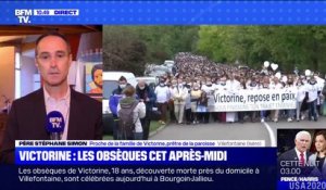 Le père Stéphane Simon pense qu'il y aura "plusieurs milliers de personnes" aux obsèques de Victorine