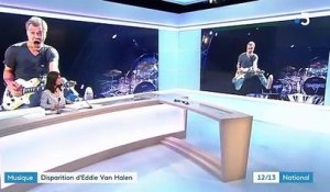 Musique : disparition du guitariste Eddie Van Halen