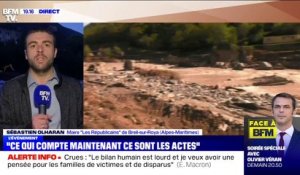 Sébastien Olharan, maire de Breil-sur-Roya: "Il y a de très nombreuses infrastructures que nous ne pourrons pas reconstruire"