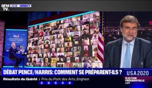 USA 2020 – Les préparatifs avant le débat entre Pence et Harris ce soir