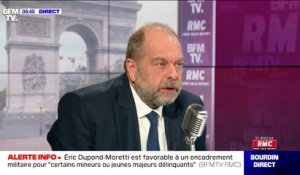 Éric Dupond-Moretti: "Marine Le Pen, c'est la baguette magique et la matraque en même temps"