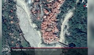 Alpes-Maritimes : les paysages considérablement bouleversés par la tempête Alex