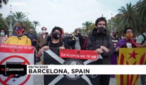 Les séparatistes catalans vent debout contre la visite du roi et du Premier ministre à Barcelone