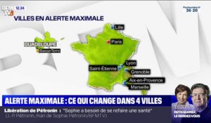 Alerte maximale: ce qui change à Lille, Lyon, Grenoble et Saint-Étienne